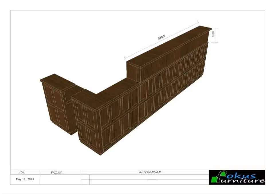JUAL MEJA BAR BEKAS RESTORAN NUANSA JEPANG MULTIPLEK MULTI