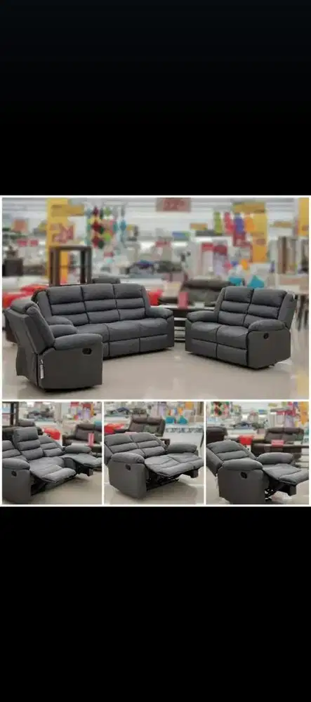 Sofa Set Abu-Abu
