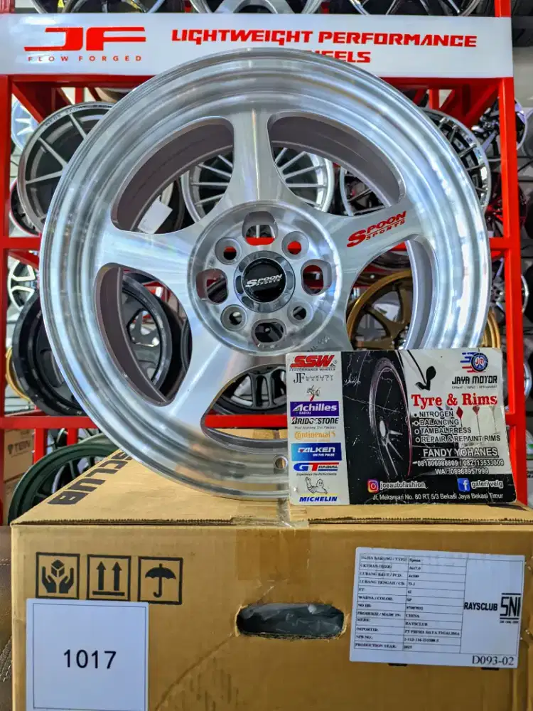 Velg spoon r16 4x100 lbr7 et42