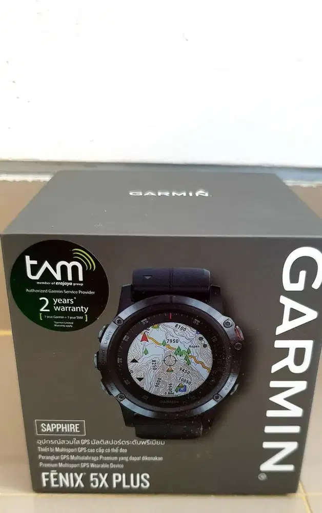 Garmin Fenix 5x Plus Saphire