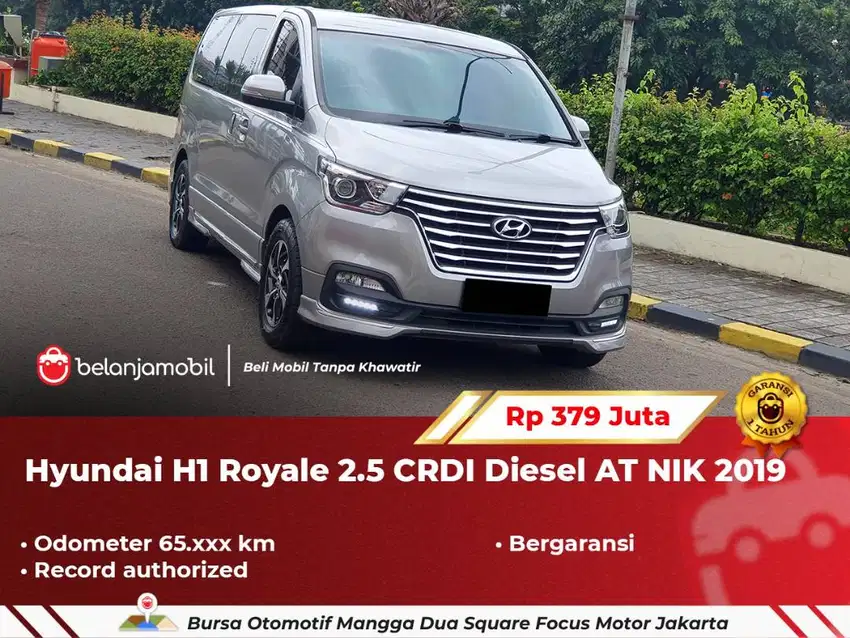 [ GARANSI 1TH ] Hyundai H1 H-1 H 1 Royale 2.5 CRDI Diesel 2019/2020