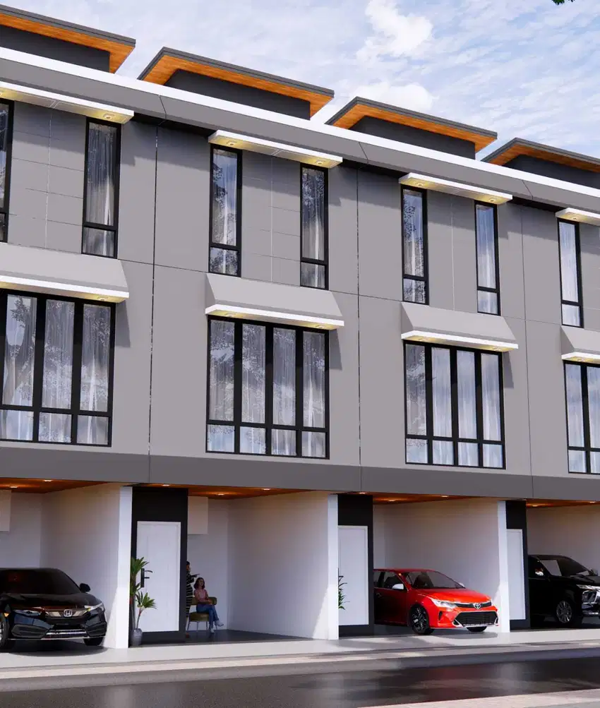 Rumah Baru Mewah di Jakarta Pusat  Cempaka Putih Timur  NT