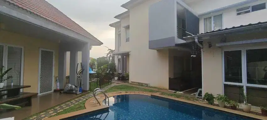 JUAL BU RUMAH MEWAH   Paviliun Style Delatinos BSD Tangerang