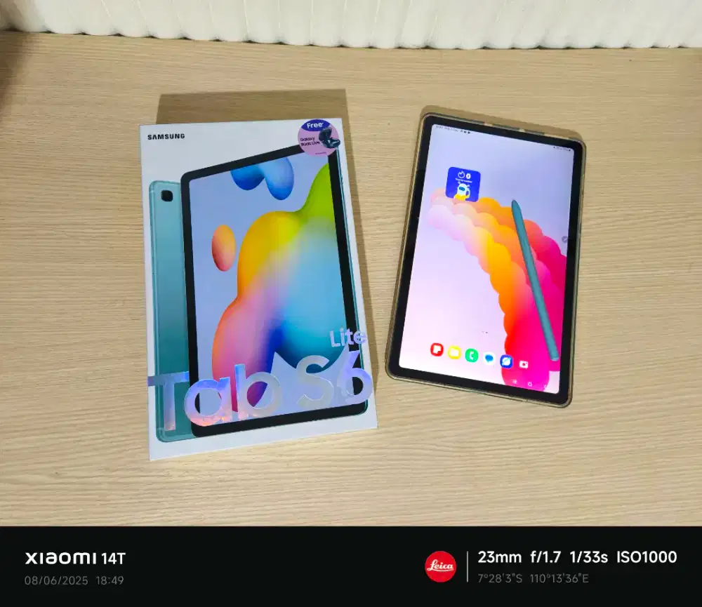 Tablet Samsung S6 Lite (2022) Snapdragon 720G 4/128GB Biru