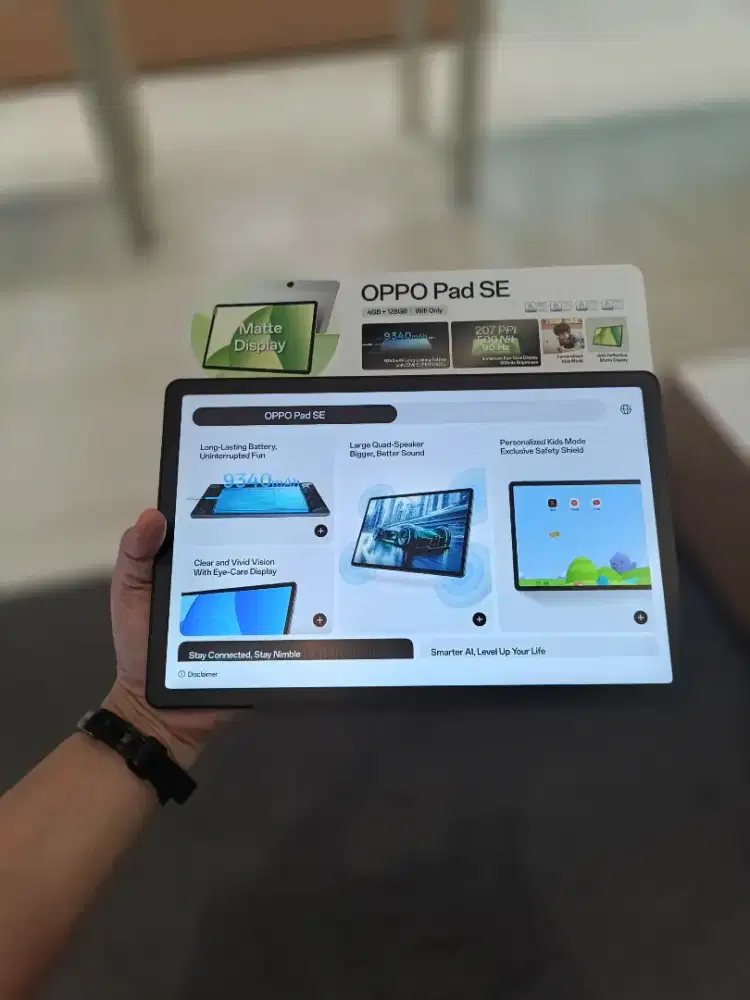 OPPO PAD SE NEW GARANSI RESMI INDONESIA