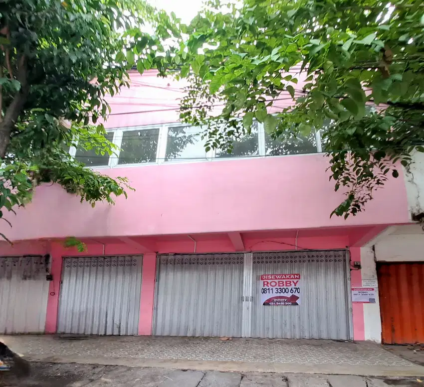 Disewakan Ruko Pucang Anom cocok toko, apotek, dll. Dekat Ngagel Jaya.