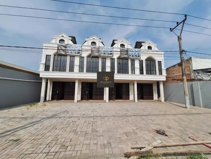 Dijual Ruko Baru 4 unit di Serang Raya, Jalan lebar, dan ramai.
