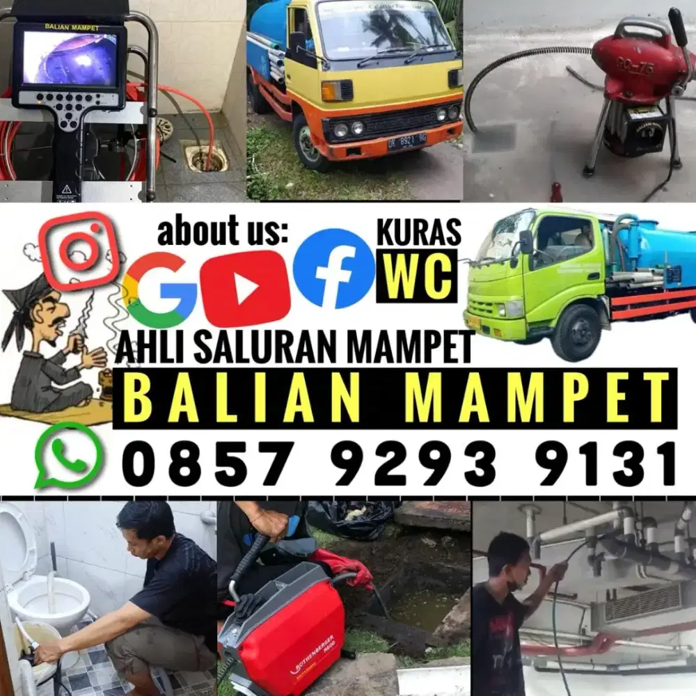 TUKANG PIPA MAMPET & SEDOT KURAS WC
