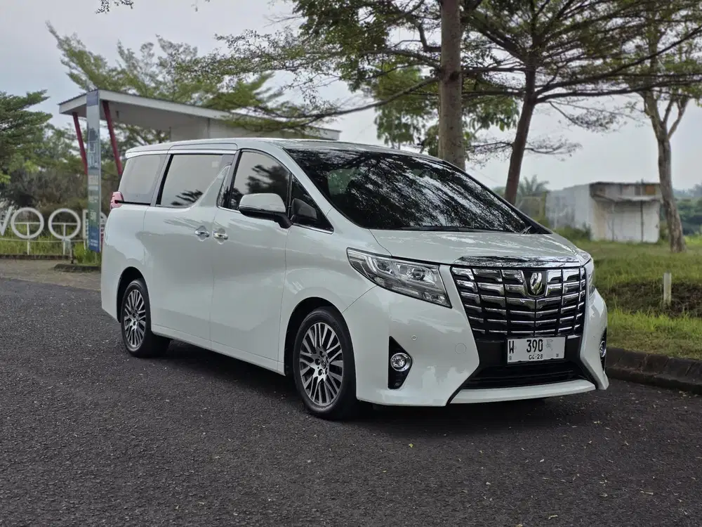 Toyota Alphard 2017 Bensin