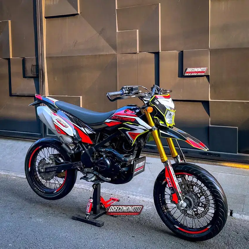 KLX D TRACKER 150 ‼️SUPERMOTO MODIF HARIAN SIAP TRABAS TOURING TRAIL