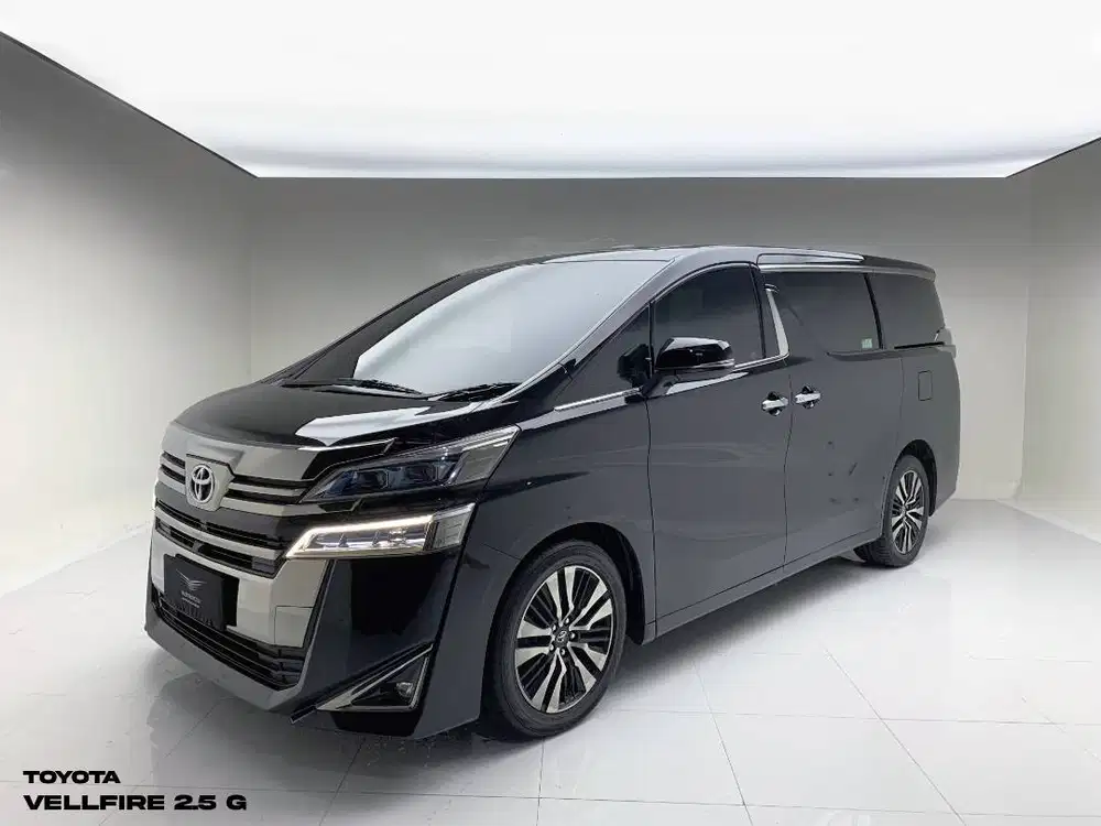 TOYOTA VELLFIRE 2.5 G 2019 BLACK ON BLACK