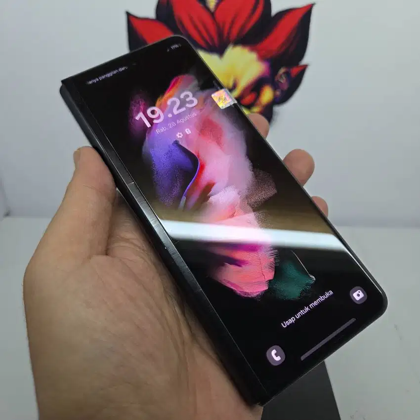 Samsung Z Fold 3 Black SEIN 12/512 Mulus 98% No Minus FULLSET