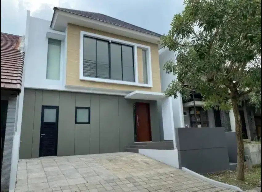 MURAH HANYA 2M-AN RUMAH BARU GRESS MODERN MINIMALIS CITRALAND SURABAYA