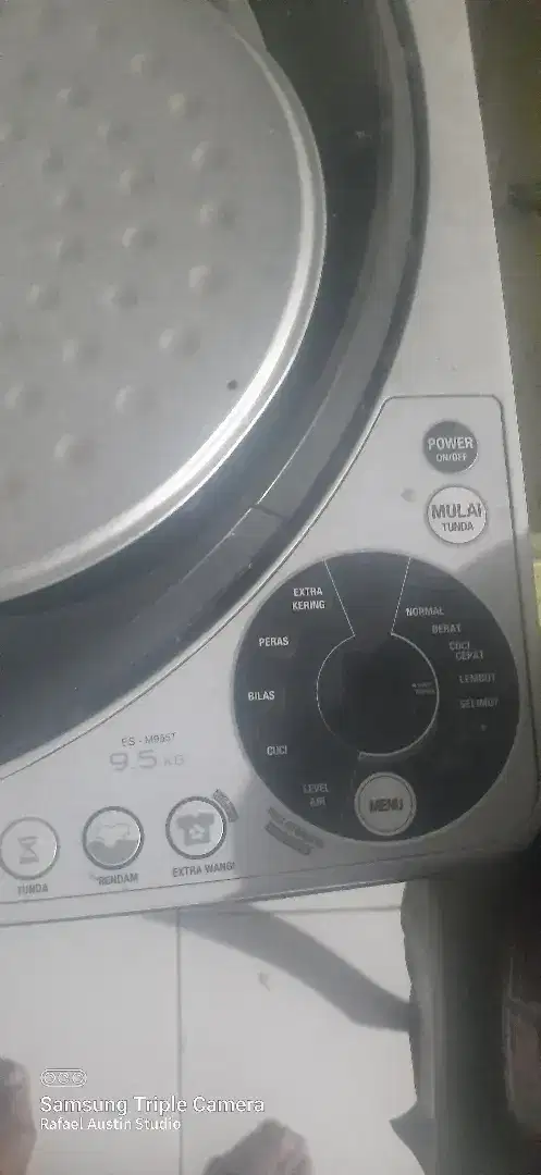 Mesin Cuci Sharp ES-M955T-GG Top Loading