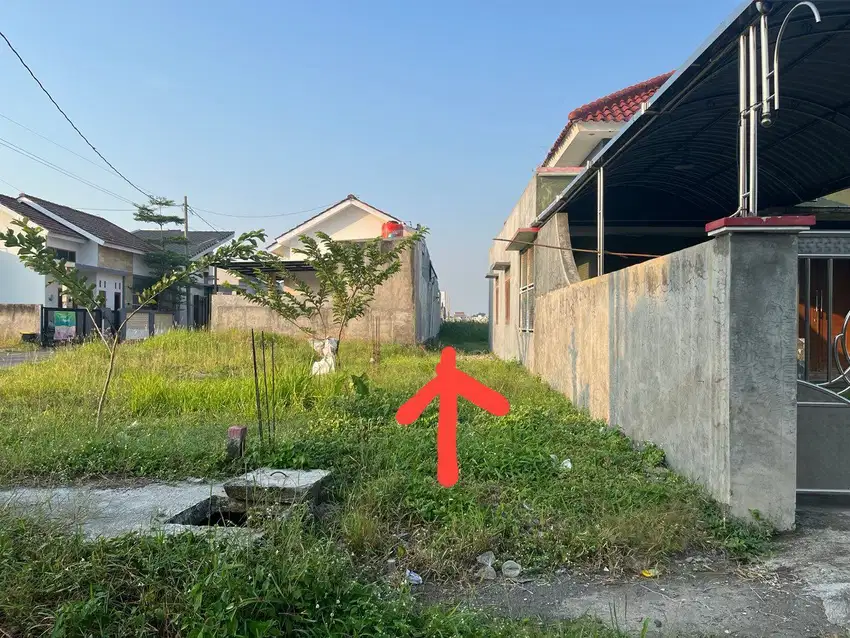 Tanah murah buat kos dekat kampus akfis di Gedongan