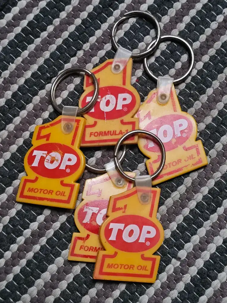 Gantungan kunci top 1 mobil motor tas