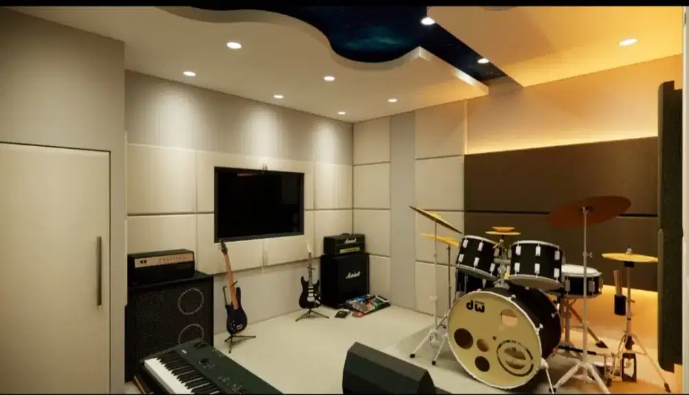 PASANG TUKANG Peredam Suara , karaoke livestreaming studio labs school