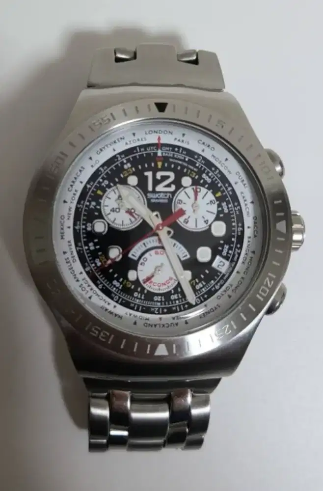 Swatch irony chronograph big size