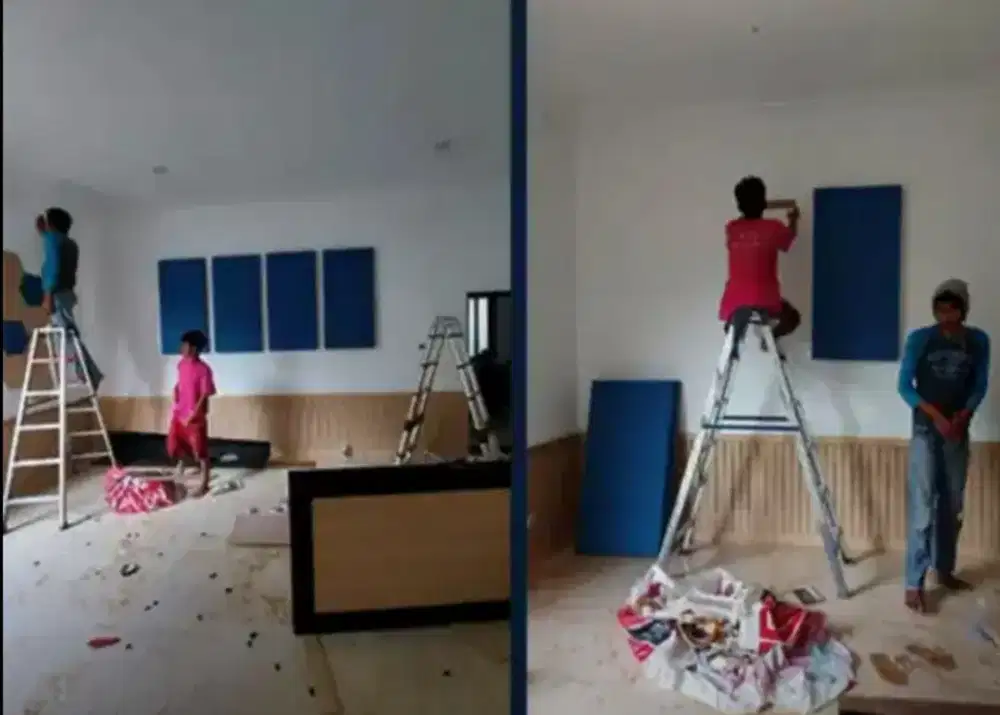 Tukang spesialis KEDAP SUARA RUANGAN/SOUDFROFINNG