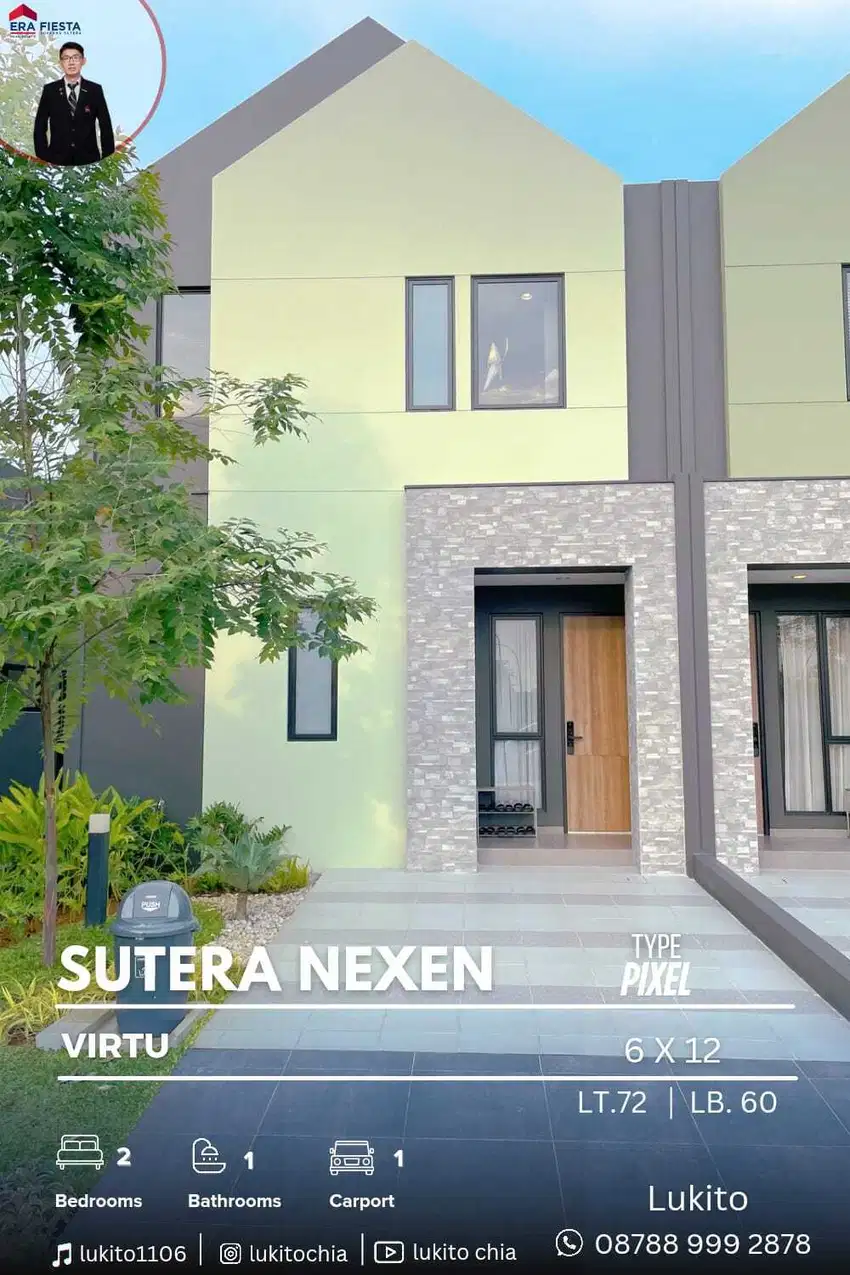Cluster Sutera Nexen Tahap 2 Mulai 600 Jt-an Free AC & WH