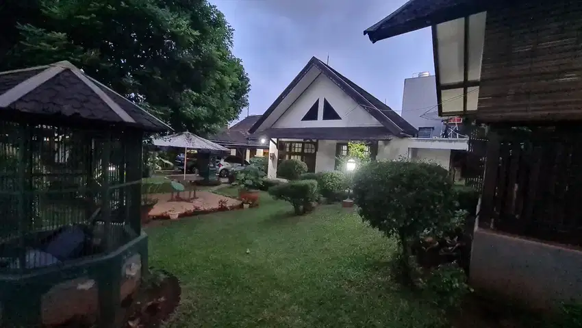 Turun Harga 3M, Rumah Taman Cantik 653m² Dkt Pondok Indah Jaksel