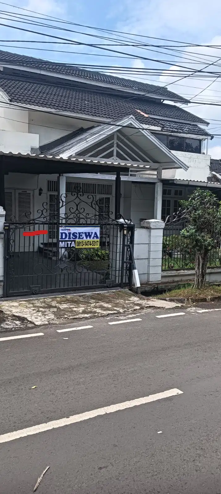 Rumah Bagus Bona Indah, Jalan Utama Kompleks, Semi FF