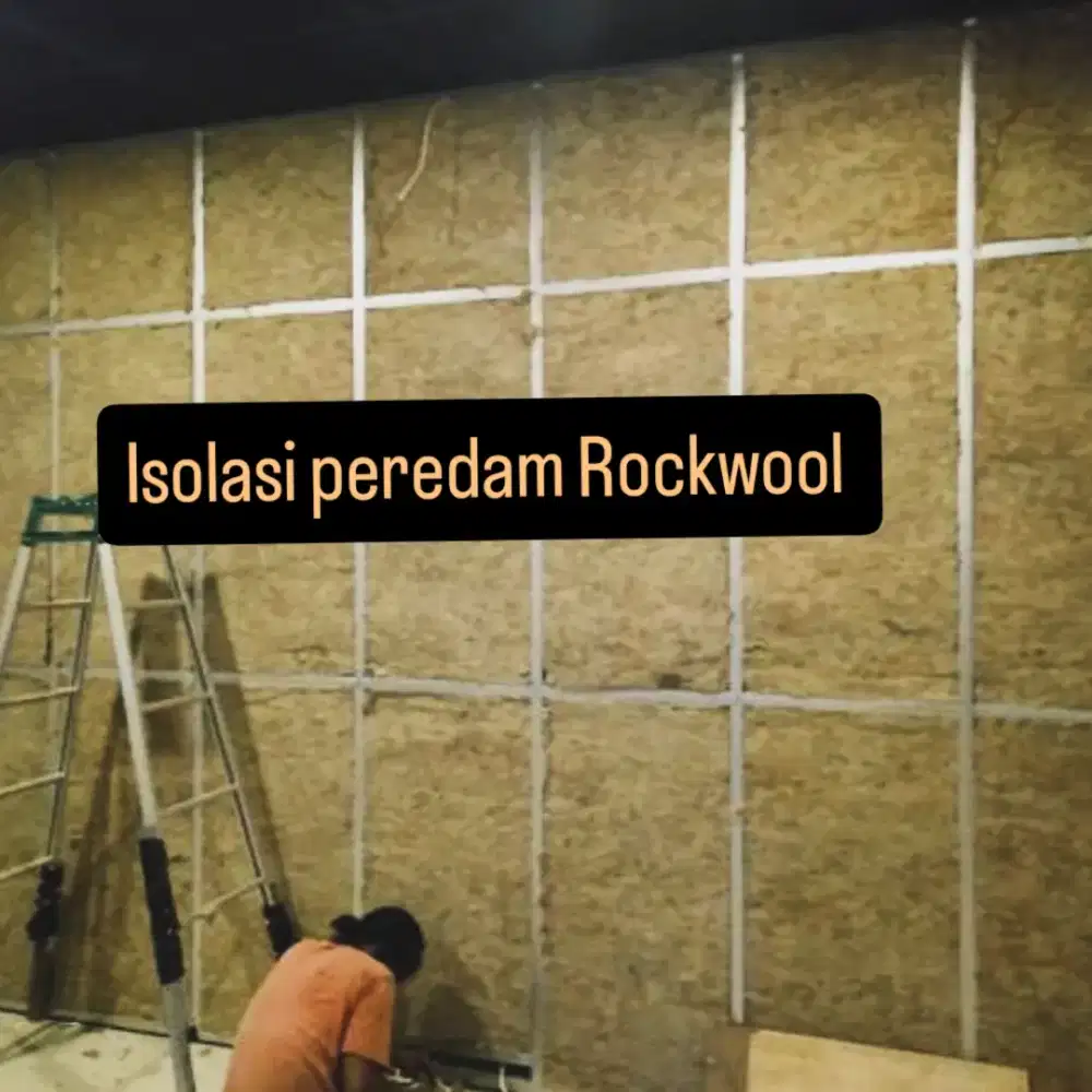 TUKANG SPESIALIS PEREDAM SUARA ROCKWOOL