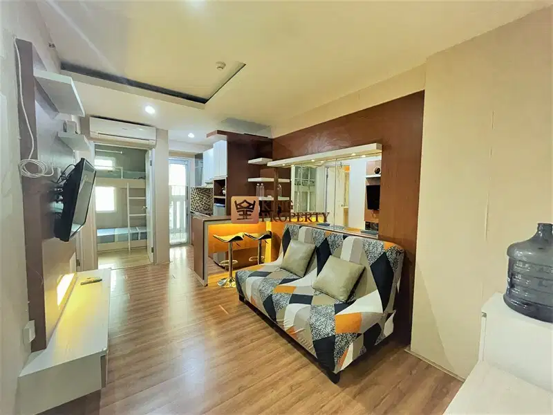 Unit Cantik 2BR View Kolam, Interior Mewah FF Green Bay Pluit