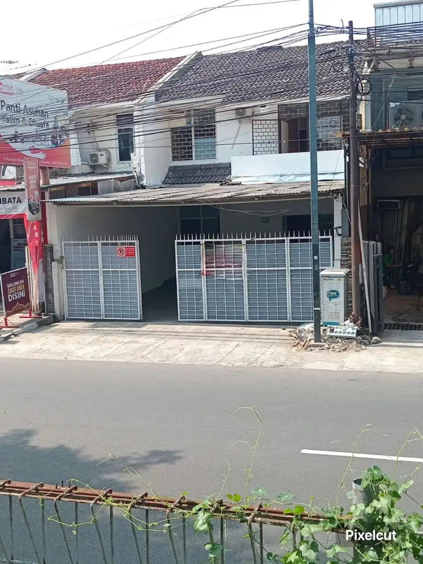 SEWA RUKO PINGGIR JALAN 2 LT SIAP PAKAI PASAR MINGGU JAKSEL