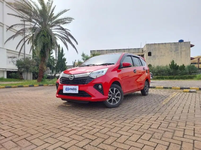 2022 TDP 7,JT Daihatsu Sigra 1.2 R Deluxe Bensin-AT Merah