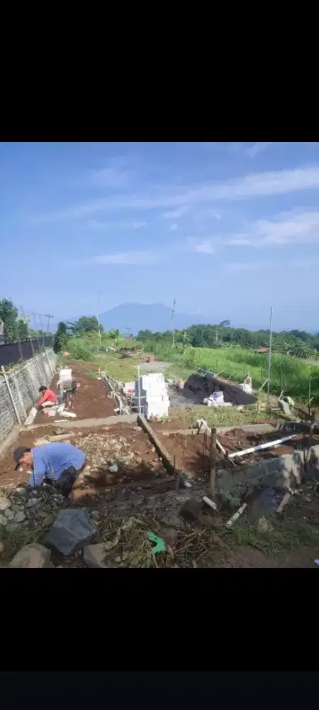 Buat partisi outdoor dari GRC dan gypsum