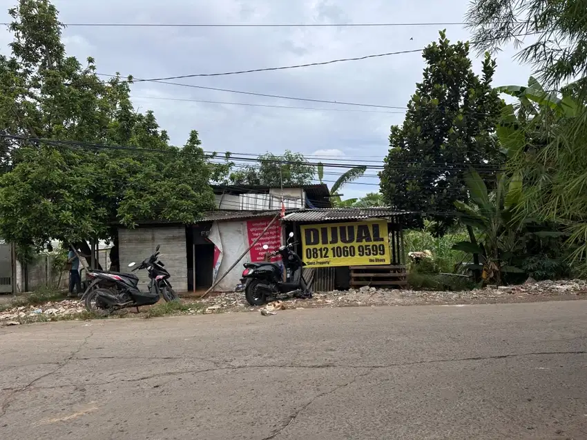 Tanah 1.540 m2 di Kav DPR Jl Muhari Cinangka Depok