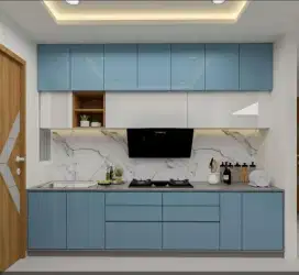 KITCHEN SET BEDROOM SET DESAIN INTERIOR DESIGN LEMARI PAKAIAN