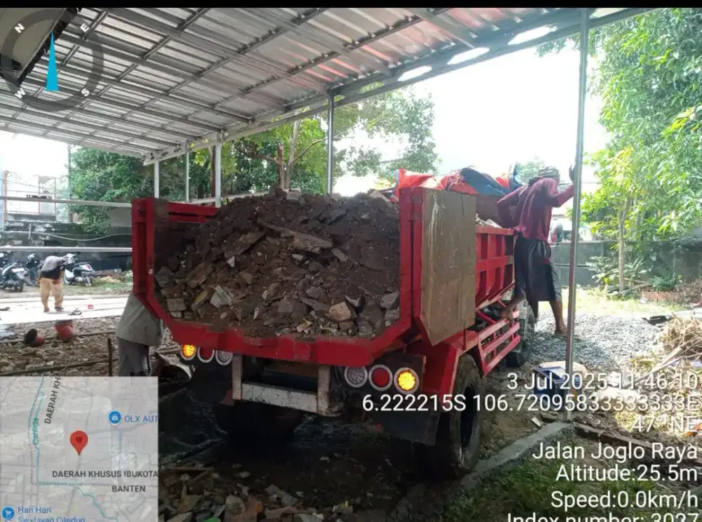 Jual Tanah urugan murah jual tanah puing