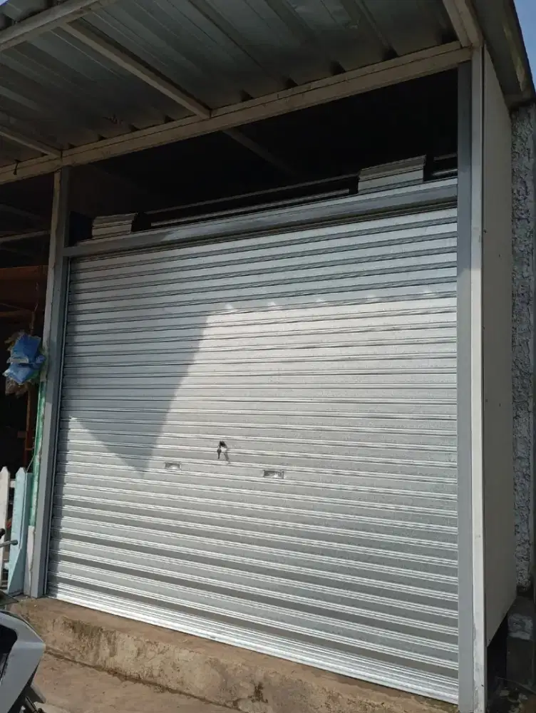 Rolling door folding gate kusen aluminium