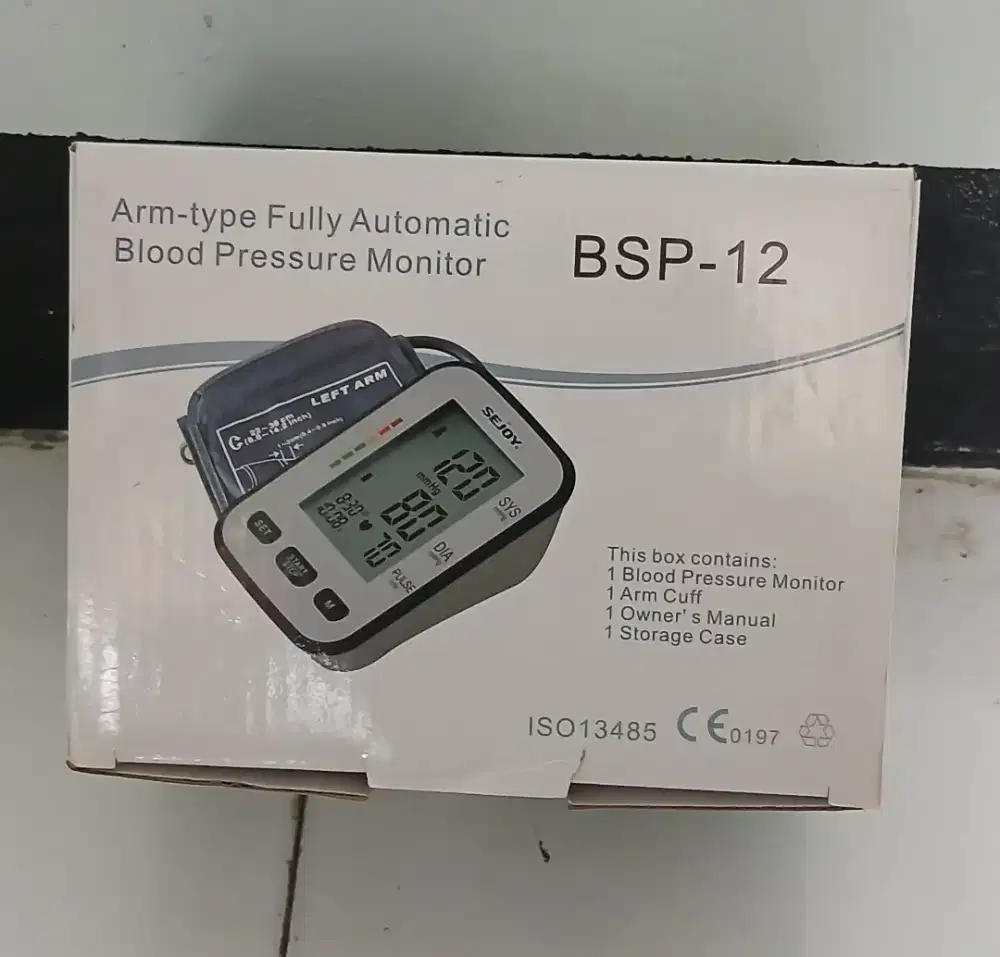 Sejoy Wrist Monitor Blood Presure Meter Tekanan Darah Digital Otomatis