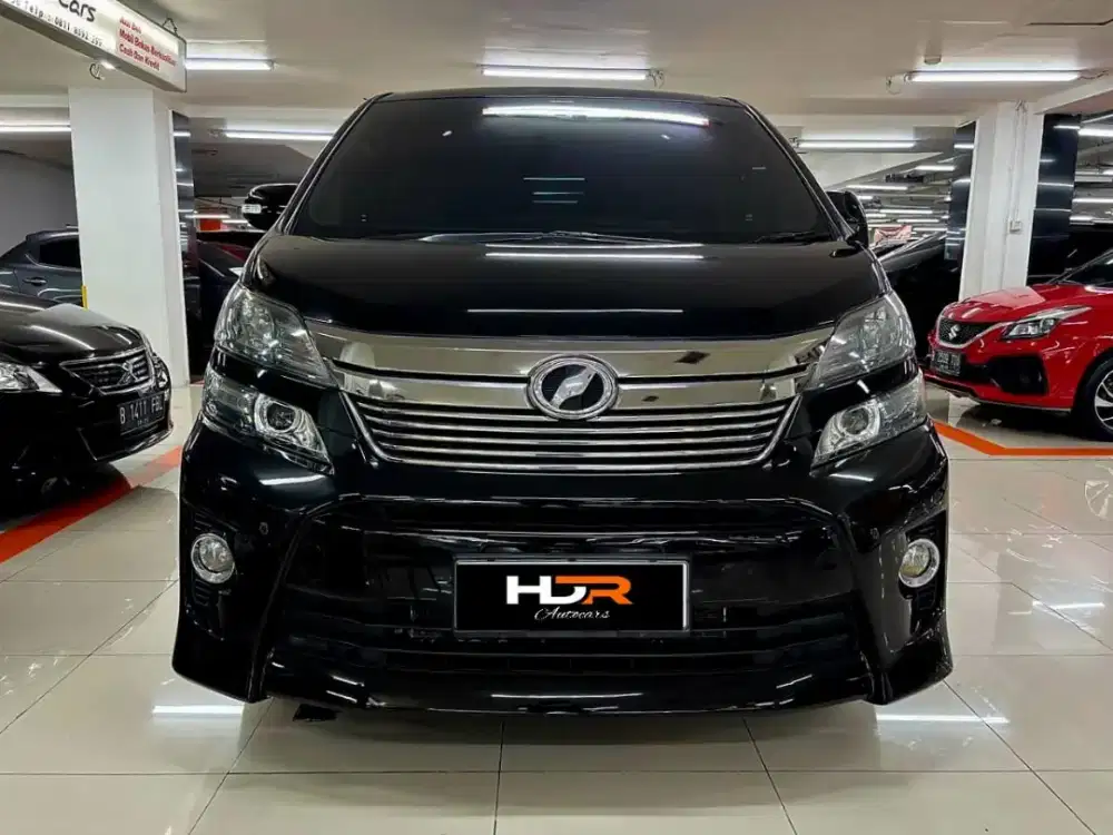 Toyota velfire 2012 ZG alles hitam pribadi low km