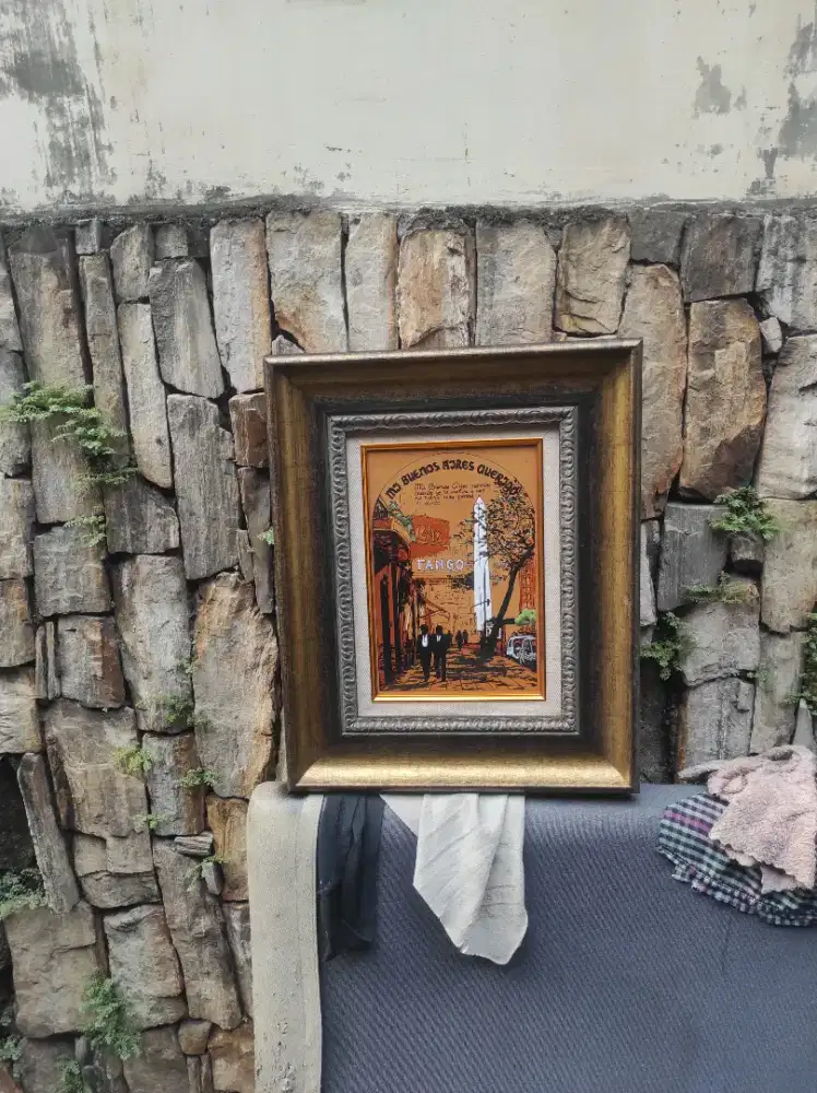 Antik tegel keramik lapis bingka mewah Buenos aires Made in Argentina