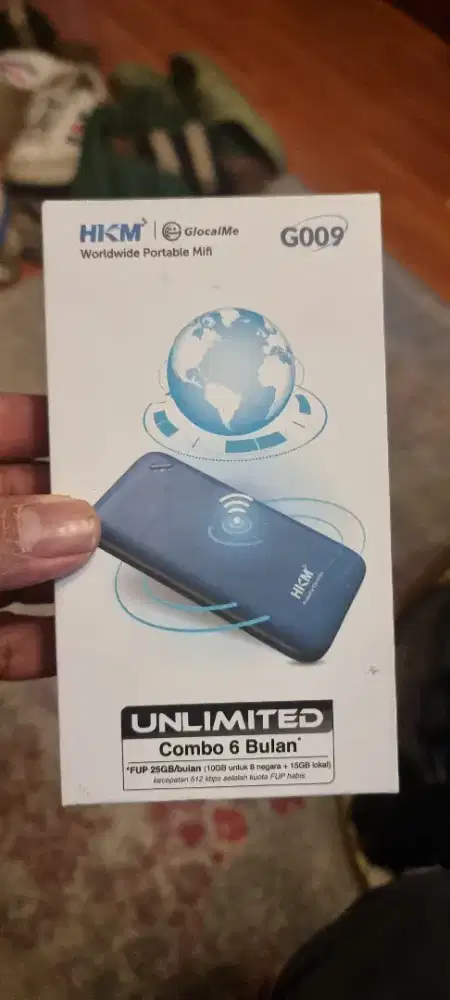 Mifi Modem HKM G009 kuota 215gb