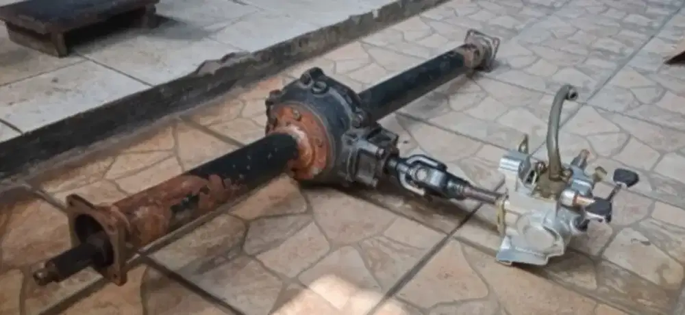 Gardan kelapa + gear box ( maju-mundur )