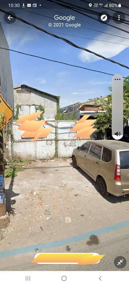 Ex Pabrik Textil hitung tanah hrs renov,Pergudangan,Krian,Tol Waru