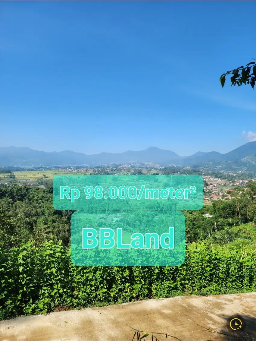 Jual Tanah Murah Ciwidey  Bandung