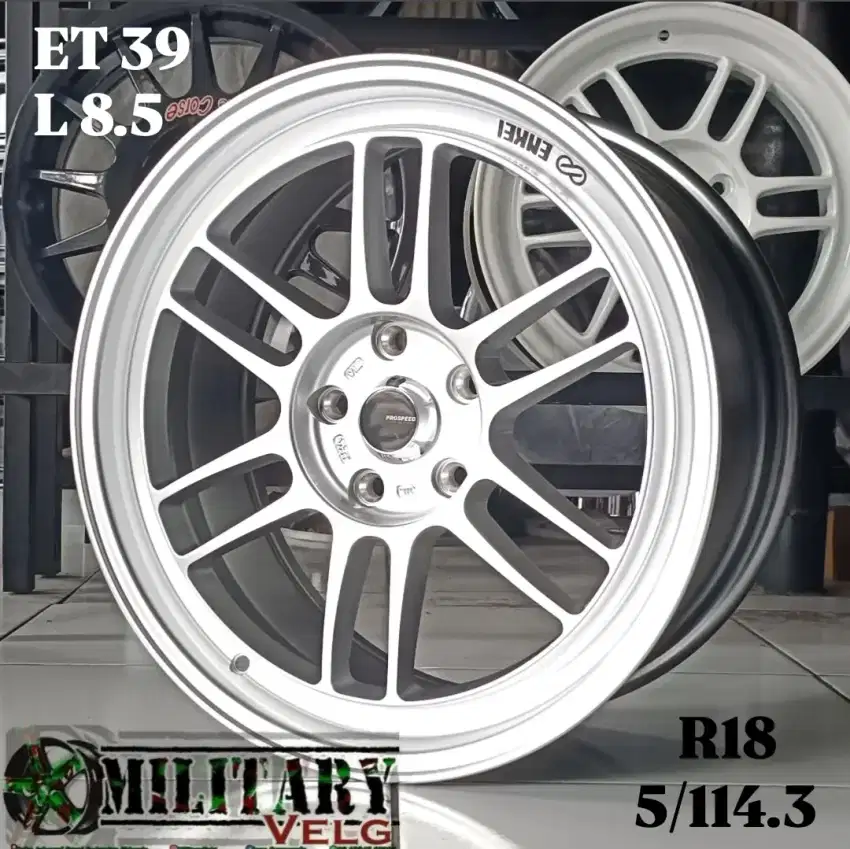Enkei RPT Flowforming R18 Hypersilver