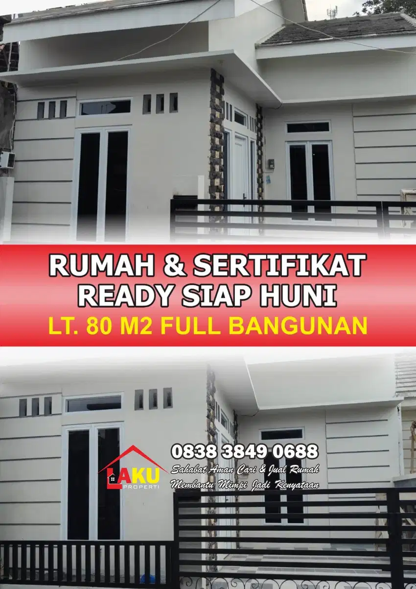 Rumah Ready Siap Huni Dipusat kota Ungaran, Belakang sekolah Assalamah