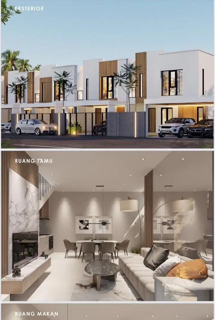 Dijual Rumah Baru Siap Huni dalam Cluster Jurang Mangu Timur