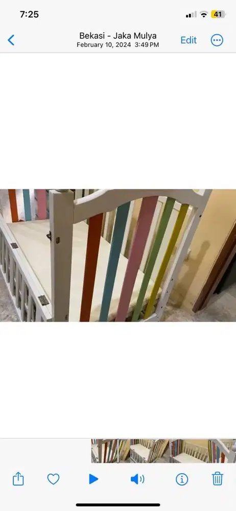 Baby Box dengan pinggiran bisa di buka-tutup