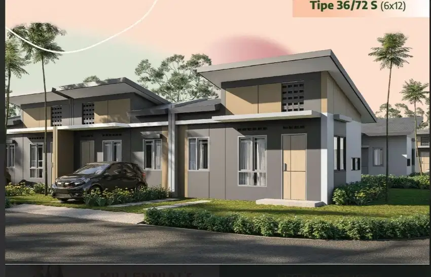 Rumah Cluster Type 36/72 Di Kotapodomoro Tenjo
