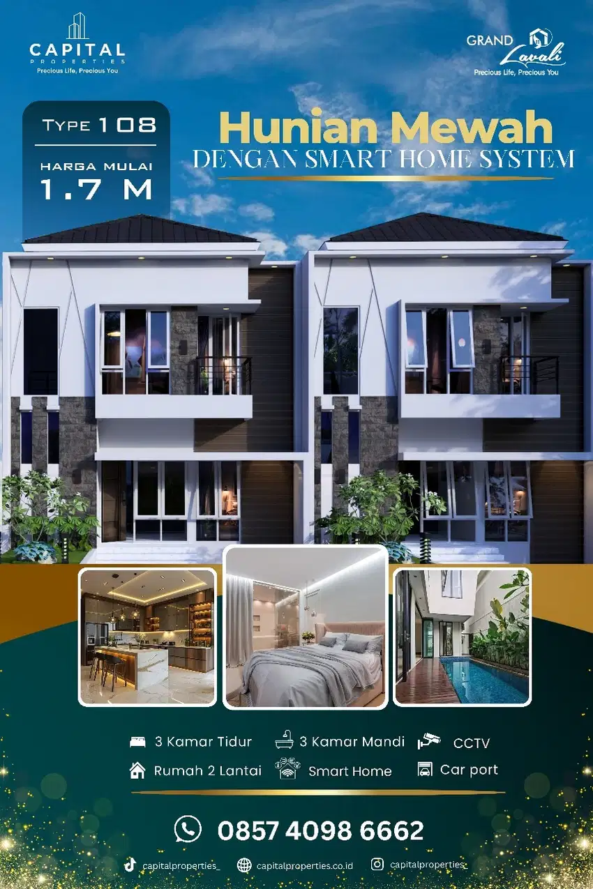 Rumah Cantik Purwokerto Utara dekat UNSOED