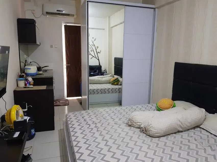 Murah Apartemen Gunawangsa Manyar Studio Lengkap Bonus Wifi Dkt Unair
