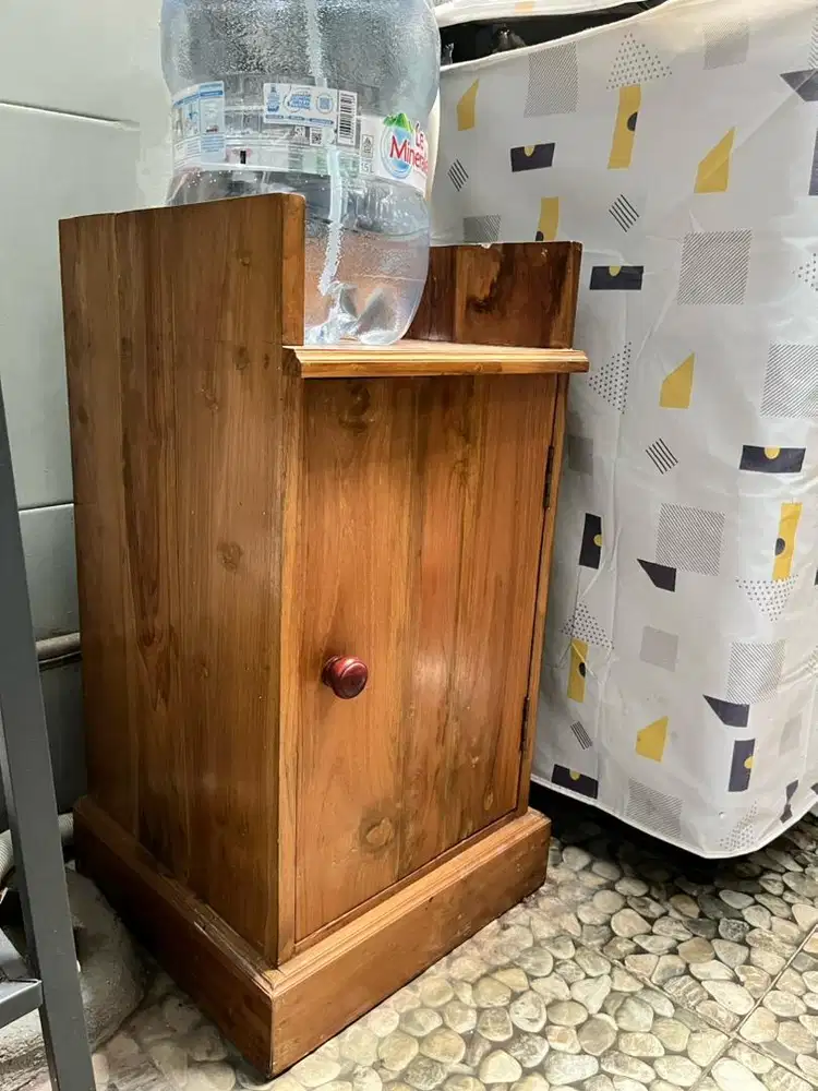 DIJUAL RAK DISPENSER FULL KAYU JATI